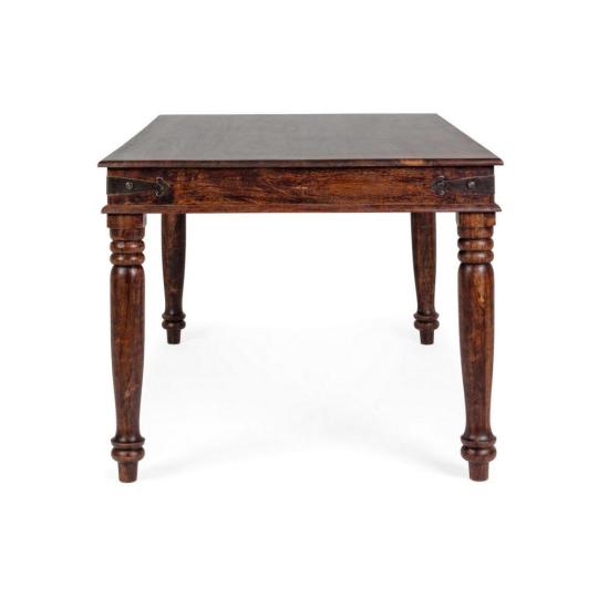 klasicky mediteransky jedalensky stol jedinecny rustikalny nabytok hnedy vintage kuchyna obyvacia izba 160cm patinovany staro vidiecky provensalsky obciansky velkorozmerny prakticky balaton.jpg